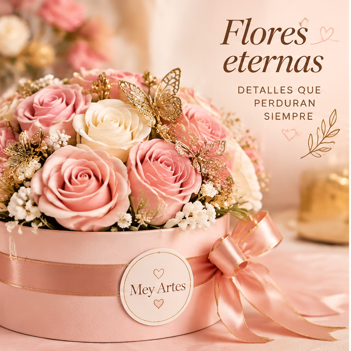 Ramo de flores eternas