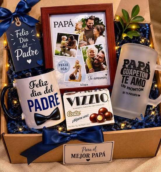 Caja de regalo para papá