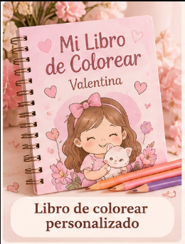 Libro de colorear personalizado