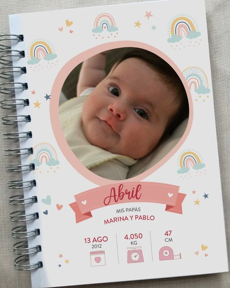 Libro de recuerdos para bebé