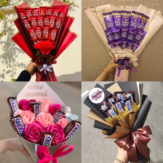 Ramos de chocolates personalizados
